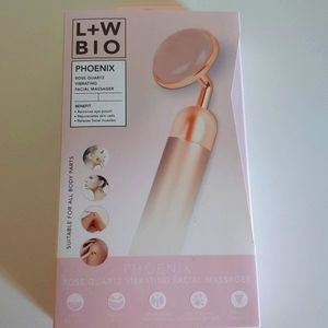 Rose Quartz Vibrating Facial Massager